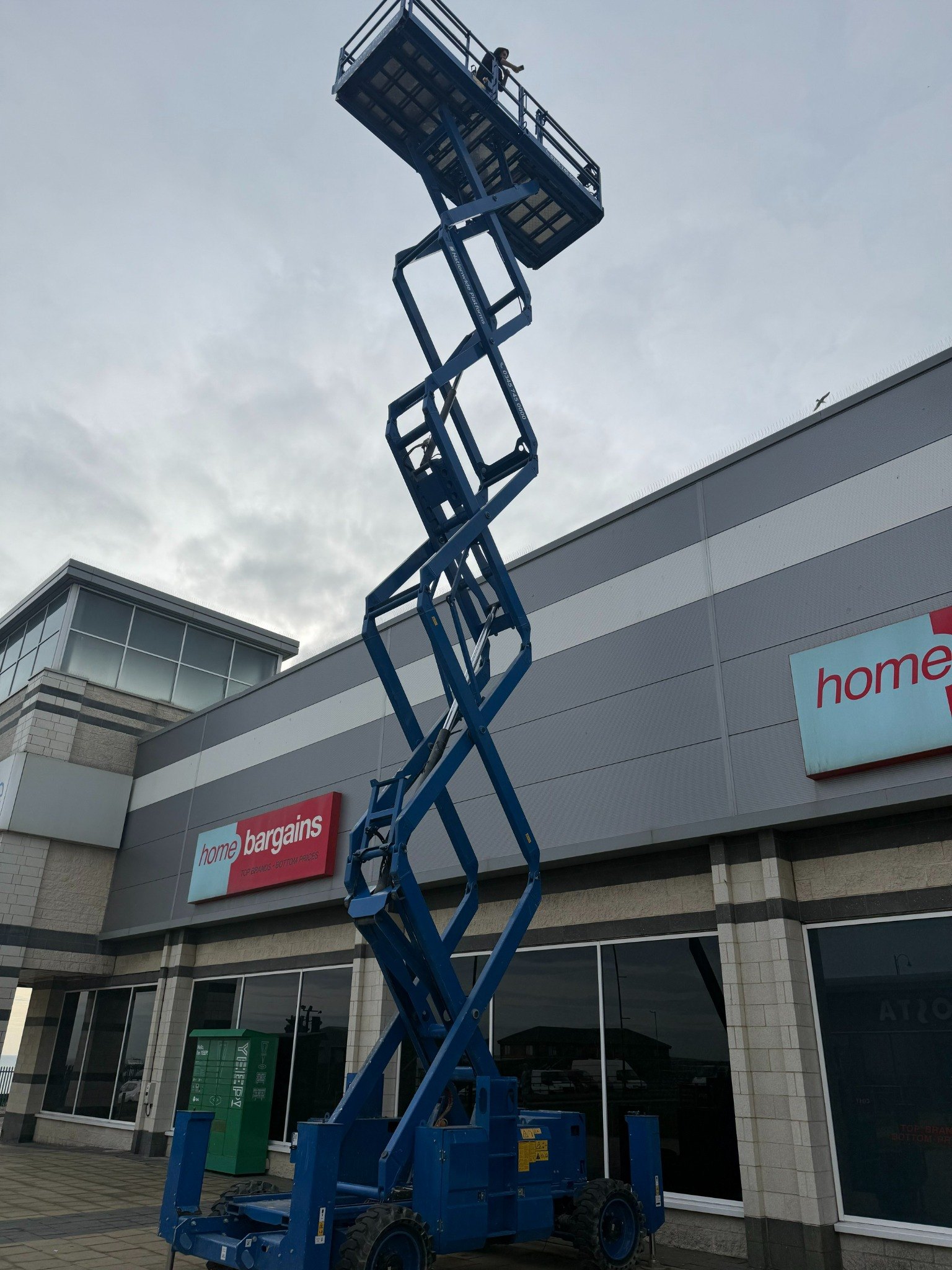 Commercial roofing access equipment